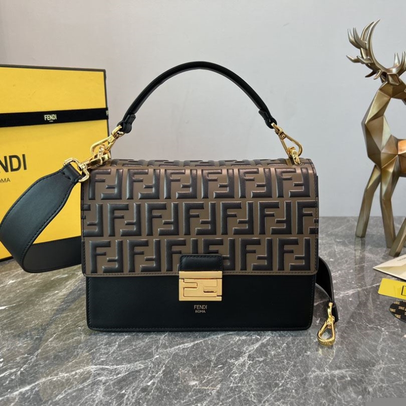 F**di top handle bags